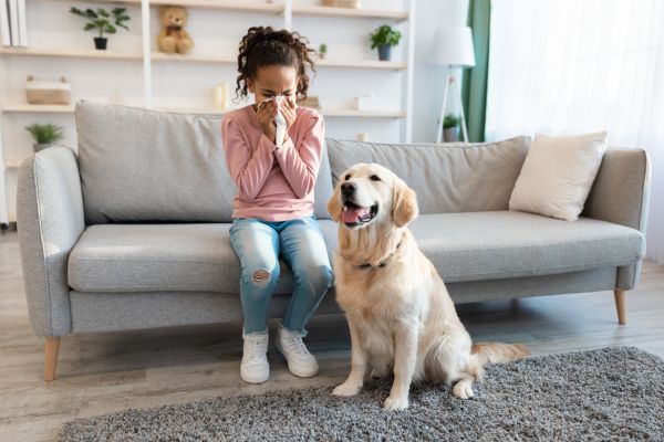 Pet allergies in kids
